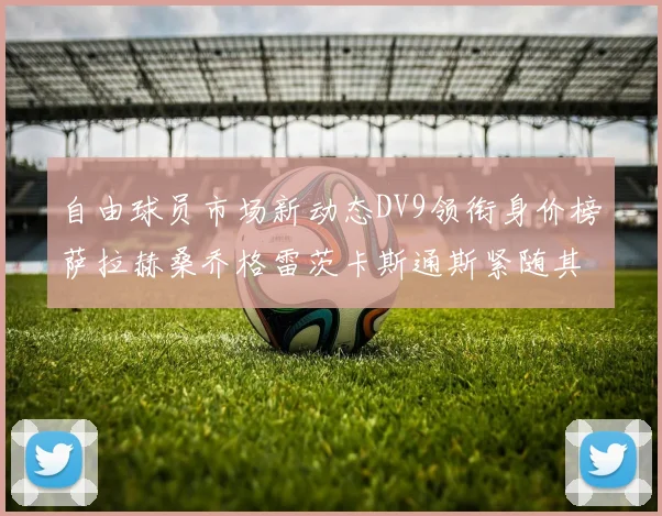 自由球员市场新动态DV9领衔身价榜萨拉赫桑乔格雷茨卡斯通斯紧随其后