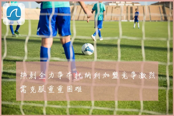 热刺全力争夺托纳利加盟竞争激烈需克服重重困难